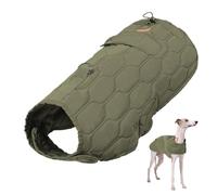 Warm Dog Coat, Windproof Dog Coat, Dog Snow Jacket, Pet Winter Coat, Windproof and Elastic Winter Jacket for Dogs of and Types Adjustable Snow Jacket for Dogs with Elastic Bust