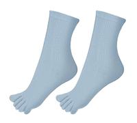 Warm-Han F909R Chaussettes à orteils 97 % coton Taille 35-39 Chaussettes à cinq doigts pour femme Quotidien Sport