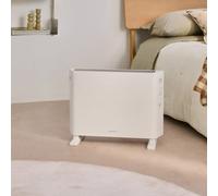 WARM HANDY - Radiateur Convecteur 2000W Blanc Cassé. Basse Consommation