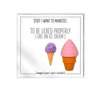 WARM HUMAN - Carte de Manifestation - To Be Licked Properly