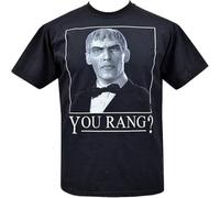 WARM KISS Ccu Mens T Shirt You Rang Lurch Addams Family Goth Horror Monster Black XL