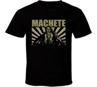 WARM KISS Machete Danny Trejos Mexican Actor Action Mens T Shirt Black S