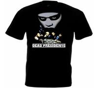 WARM KISS Men's Dead Presidents V.2 T Shirt Poster Black S