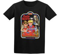 WARM KISS Men's My First Ouija Board T Shirt Black L