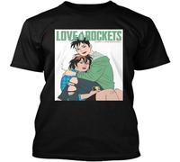 WARM KISS NWT 77789 Heroes Love & Rockets T Shirt Black S