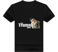 WARM KISS The Truman Show Men's T Shirt Fit Casual Graphic Short Sleeve Tops Black XL