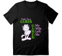 WARM KISS Yeah I'm A Gamer T Shirt for Holiday Father's Mother's Day T Shirt Black 3XL