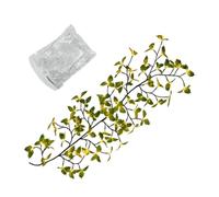 Warm Light Vine Wall Light - 70" 96-LED Christmas Decor, Remote & Hooks | Size 180x10cm 240g | 70" Warm-Light Vine Wall Light | 96 LEDs, 8 Flashing Modes, Flexible Branch, Remote Control, USB Powered