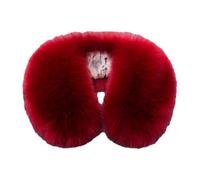 Warm Neck Chiefs 2026 Écharpe imitation col confortable et chaud en automne et hiver Accessoires pour temps froid, bordeaux, taille unique