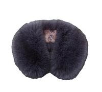 Warm Neck Chiefs 2026 Écharpe imitation col confortable et chaud en automne et hiver Accessoires pour temps froid, gris foncé, taille unique