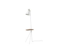 Warm Nordic - Cone Lampadaire w/Table Clear White/Teak