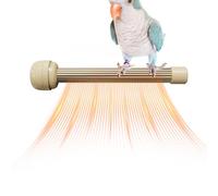 Warm Perch Heater, Heated Bird Stand, Gentle Heat with Safe Warmth, Ceramic Core with Protective Shell, Compact Anti Bite Avian Heating Station, Aviary Use for Indoor and Comfort