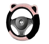 Warm Plush Ear Steering Wheel Cover - 14.96 inch Cute Steering Wheel Cover | Artificial Plush Cute Covers - Anti-Slip, Breathable and Stylish for Cars Trucks Suvs Minivans and Sedans in Winter