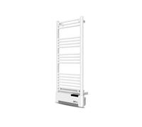 Warm Tech Radiateur sèche-serviette électrique 750 W + soufflerie 1000 W - WTSSF1750-2IN1