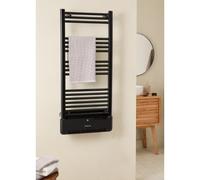 WARM TOWEL ADVANCE - Radiateur Sèche-serviettes Électrique Avec Chauffage Et WiFi 1000W Noir. Basse Consommation
