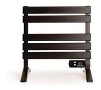 Warm towel mini 150w - sèche-serviettes électrique sur pied - noir Noir G