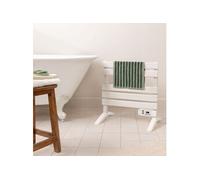 CREATE / Warm Towel Mini/Porte-Serviettes électrique sur Pied ou Mural Blanc avec Pieds / 58,4x41x55,8cm / Faible consommation, sèche-Serviettes, Silencieux, Ultra-Fin, 150 W