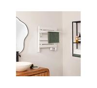 WARM TOWEL MINI - Porte-serviette électrique à suspendre ou à poser 150W - Blanc