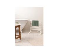 CREATE / Warm Towel Mini/Porte-Serviettes électrique sur Pied ou Mural Blanc cassé avec Pieds / 58,4x41x55,8cm / Faible consommation, sèche-Serviettes, Silencieux, Ultra-Fin, 150 W