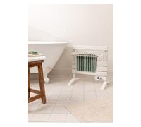 WARM TOWEL MINI - Porte-serviette électrique à suspendre ou à poser 150W - Blanc cassé