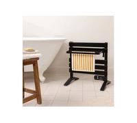 WARM TOWEL MINI - Porte-serviette électrique à suspendre ou à poser 150W - Noir