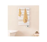 WARM TOWEL MODERN - Radiateur sèche-serviettes électrique à huile 400W - Blanc