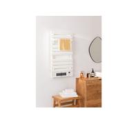 WARM TOWEL PRO - Sèche-serviettes Électrique Avec Chauffage Et Wifi 1500W Blanc. Basse Consommation