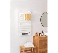 WARM TOWEL PRO - Sèche-serviettes électrique avec chauffage et Wifi 1500W - Blanc Blanc G