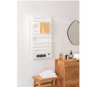 WARM TOWEL PRO - Sèche-serviettes électrique avec chauffage et Wifi 1500W - Blanc Blanc G