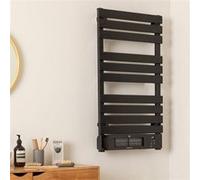 CREATE - Sèche-serviettes électrique avec chauffage et Wifi 500/1500W, Noir - WARM TOWEL PRO