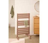 WARM TOWEL - Sèche-serviettes électrique au sol ou mural 500W - Moka