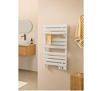 CREATE Sèche-serviettes électrique WARM TOWEL 500W – Au sol ou mural – Basse consommation – Blanc