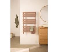 WARM TOWEL - Sèche-serviettes électrique au sol ou mural 500W - Moka