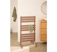 WARM TOWEL - Sèche-serviettes électrique au sol ou mural 500W - Moka