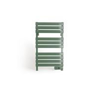 WARM TOWEL - Sèche-serviettes électrique au sol ou mural 500W - Sauge Vert G