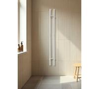 WARM TOWEL TUBE - Sèche-serviettes Électriques 60W/120W Blanc. Basse Consommation
