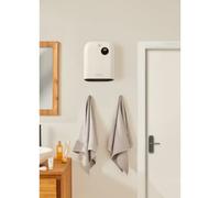 WARM WALL - Chauffage Mural Ou Au Sol Avec WiFi Blanc Cassé. Basse Consommation