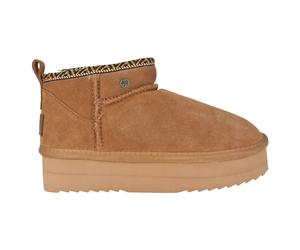 Warmbat - Botte Marron Doublée pour Femmes - Femme - Chaussures - Brun - Taille: 44 EU