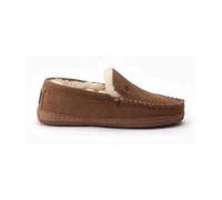 Warmbat - Chaussons de Luxe en Daim Cognac pour Homme - Homme - Chaussures - Brun - Taille: 44 EU