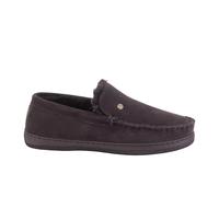 Warmbat - Grizzly Suede Choco Slippers - Homme - Chaussures - Brun - Taille: 44 EU