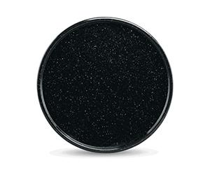 WARMCOOK Graniteware - Plateau rond en acier émaillé - 29cm - Noir