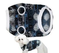 Warme Hundemäntel,Gefütterter Hundemantel Winter, Warme Outdoor Hundebekleidung | Robuste Thermobekleidung Für Hunde, Winddichte Reflektierende Hundejacke Mit Hoher Bewegungsfreiheit