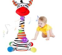 Warmfunn Jouet Girafe Dansant, Chantant, Parlant, répétant ce Que Vous Dites, Jouet interactif Éducatif d'Éveil pour Bébé, contrôle du Volume, pour Tout-Petits 0 1 2 3 4 5 6 Ans
