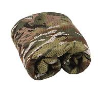 WarmHeartting Foulard Tactique de Voile de tireur d'élite, Enveloppement Multifonctionnel Militaire de tête de Filet de Maille pour Chasse Tir Photographie Sauvage 1,5X2M Camouflage