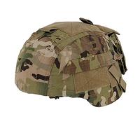 WarmHeartting Housse de Casque Militaire Tactique Camouflage avec Sac de contrepoids pour MICH2000 GEN2, Accessoires de Casque Airsoft