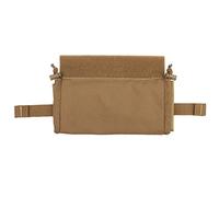 WarmHeartting Pochette de vidange Tactique Enroulable IFAK Sac de Rangement Pliable en Nylon EMT Trauma Pouch Poche de Premiers Soins pour Le Transport Quotidien de l'appareil Thoracique, Marron