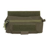 WarmHeartting Pochette Tactique Mini-dépôt avec Crochet et Boucle Sub Kit de Transport Abdominal Sac Pochette Utilitaire Suspendue pour Plate-Forme de Poitrine, Vert