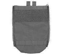 WarmHeartting Tactical Adapt Back Panel Water Hydratation Carrier Fermetures À Glissière Latérales pour La Fixation Au Gilet Fcpc Équipement Militaire Réservoir De Vessie 3L, Gris, L