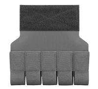 WarmHeartting Tactique 5BH 40MM 5 Banger Hanger Pouch 5 Rounds M203 Grenade Sac de Rangement avec Crochet et Boucle Gilet de Chasse Airsoft Chest Rig Accessoires