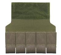 WarmHeartting Tactique 5BH 40MM 5 Banger Hanger Pouch 5 Rounds M203 Grenade Sac de Rangement avec Crochet et Boucle Gilet de Chasse Airsoft Chest Rig Accessoires